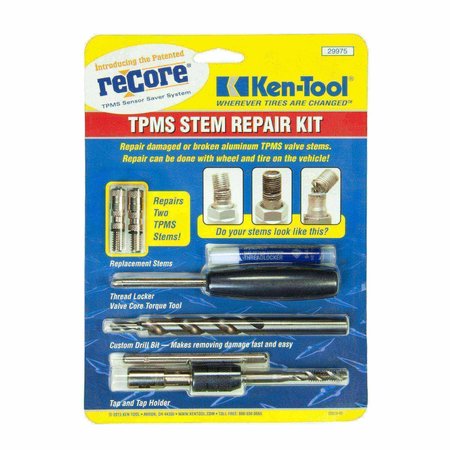 KEN-TOOL DIY RECORE TPMS STEM RPR KIT KT29975